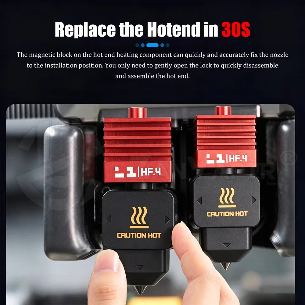 DLC Coated Hardened Steel Nozz - Hotend Assembly recension och pris