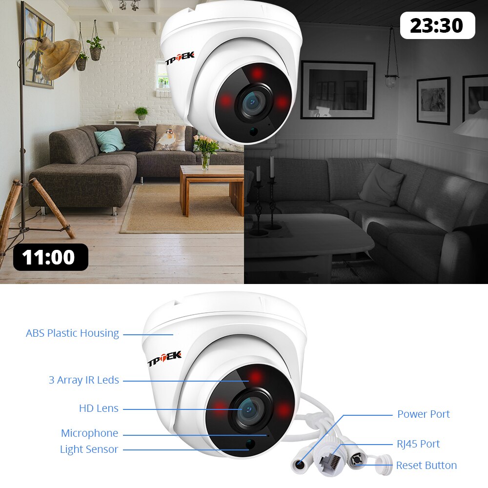 IP Wifi Camera 2.8mm Video Sur - Btt Skr Mini recension och pris