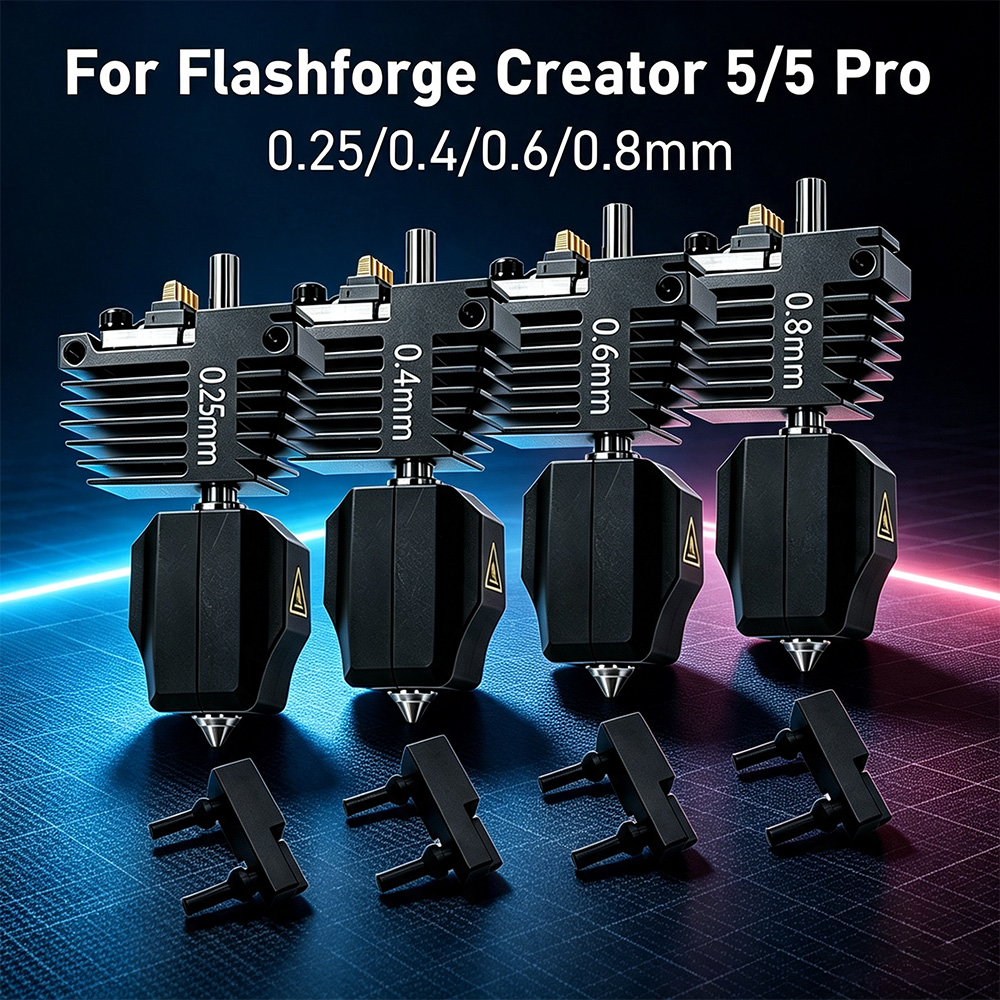4 pcs Hotend Kit for Flashforg - Hotend Assembly recension och pris