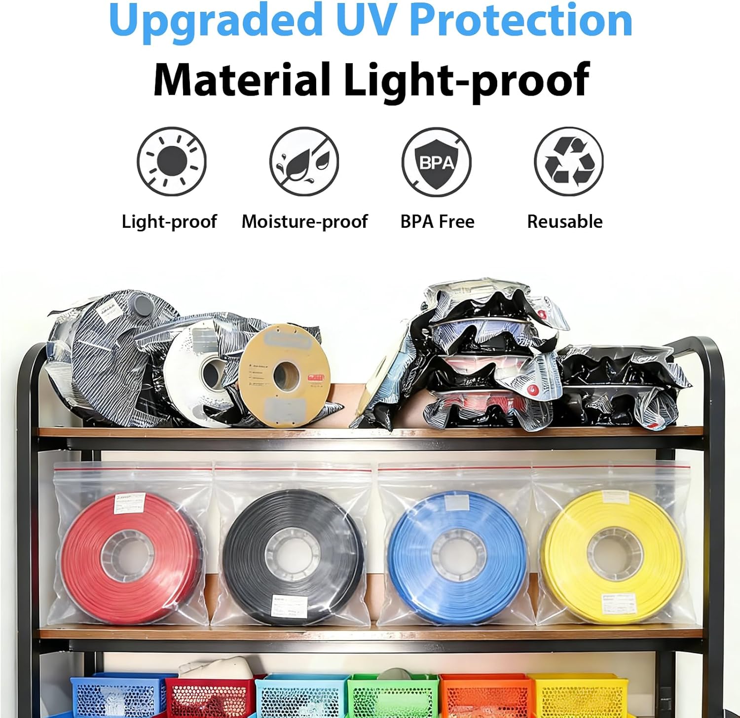 Upgraded 3D Printer Black Fila - Abs Filament recension och pris