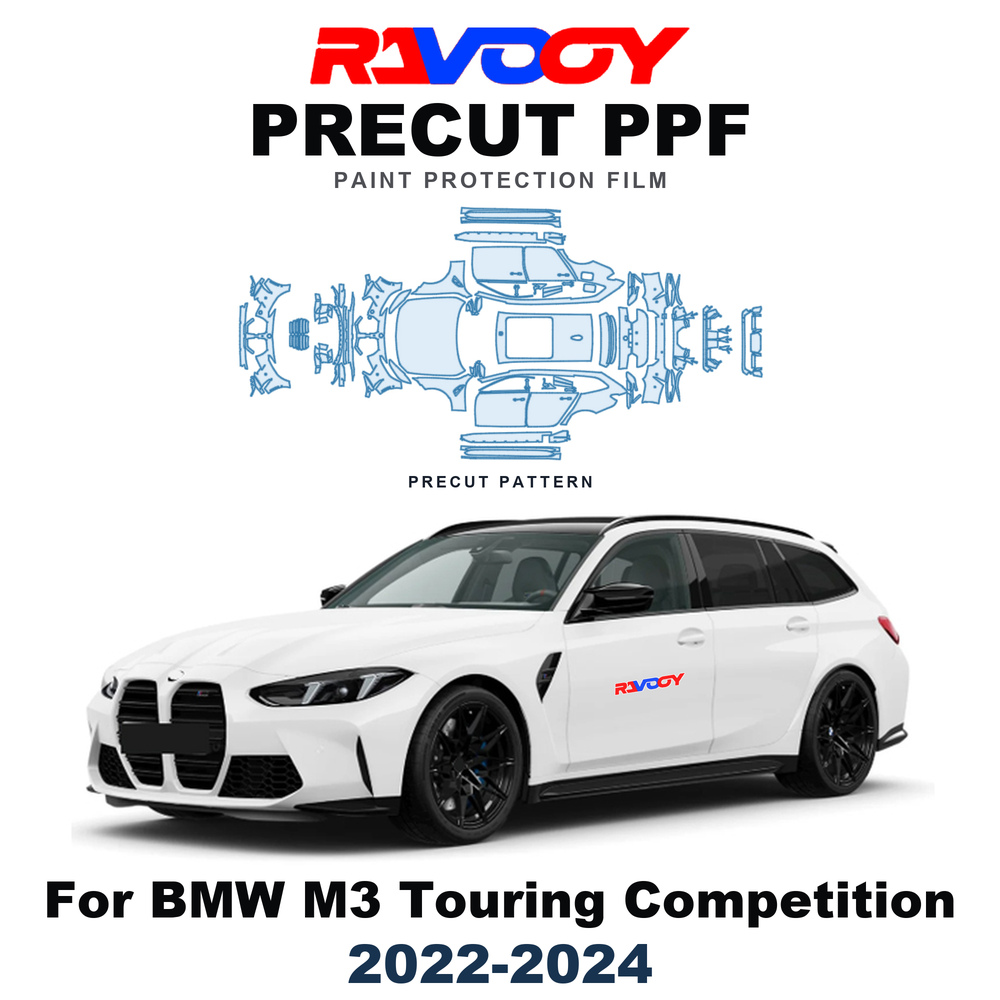 Precut PPF For BMW M3 Touring  - Abs Filament recension och pris
