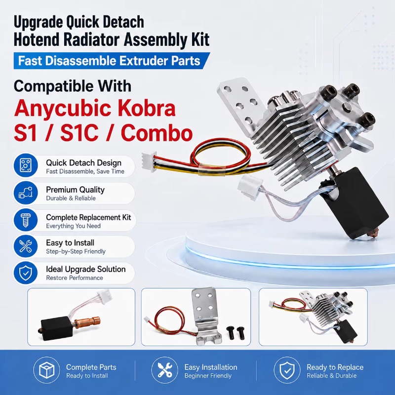 Upgrade Quick Detach Hotend Ra - Hotend Assembly recension och pris