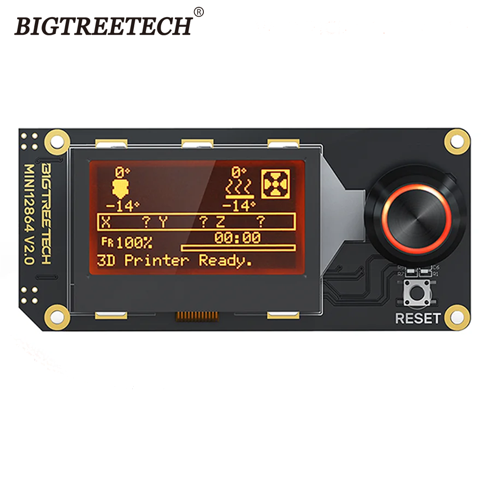 BIGTREETECH MINI 12864 V2.0 LC - Skr Mini E3 recension och pris