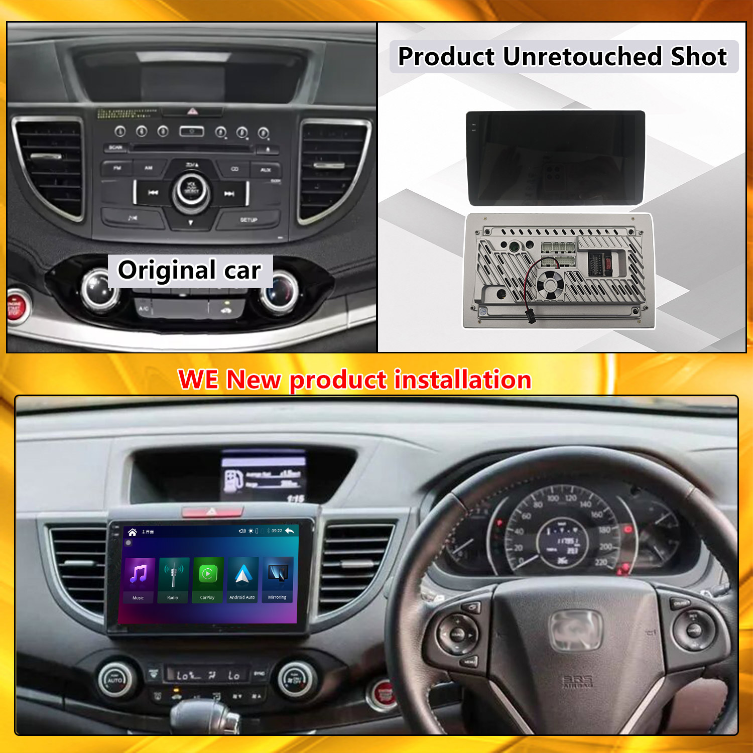 Radio Modify For Honda CR-V 20 - Cr Touch recension och pris