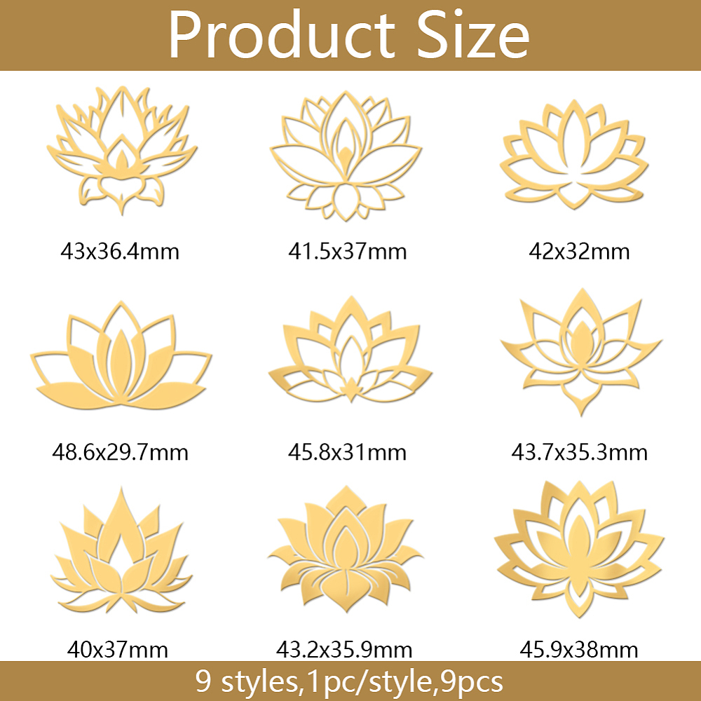 Nickel Decoration Stickers Met - Uv Resin recension och pris