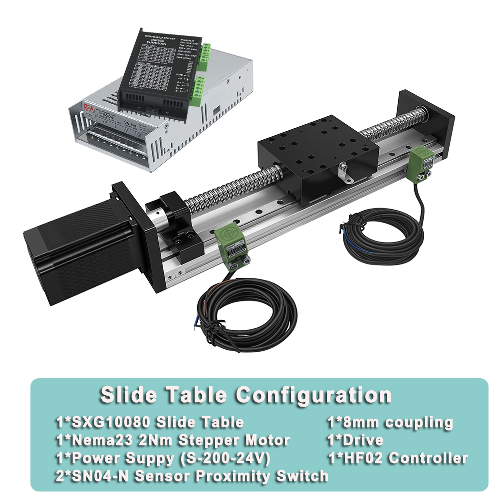 Nema 23 Linear Motor Drive Con - Linear Rail Mgn12H Set recension och pris