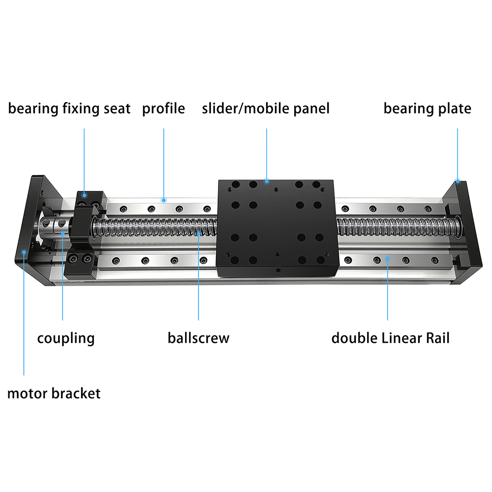 Nema 23 Linear Motor Drive Con - Linear Rail Mgn12H Set recension och pris