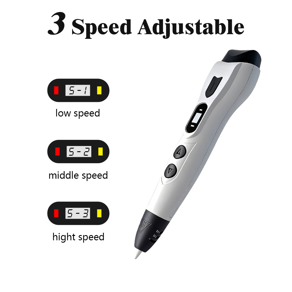 Upgraded 3D Printing Pen With  - Pla Filament recension och pris