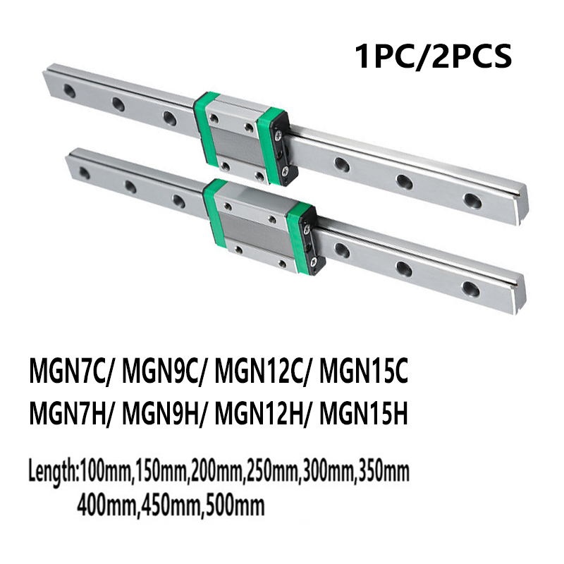 MGN7 MGN9 MGN12 MGN15 1PC Mini - Linear Rail Mgn12H Set recension och pris