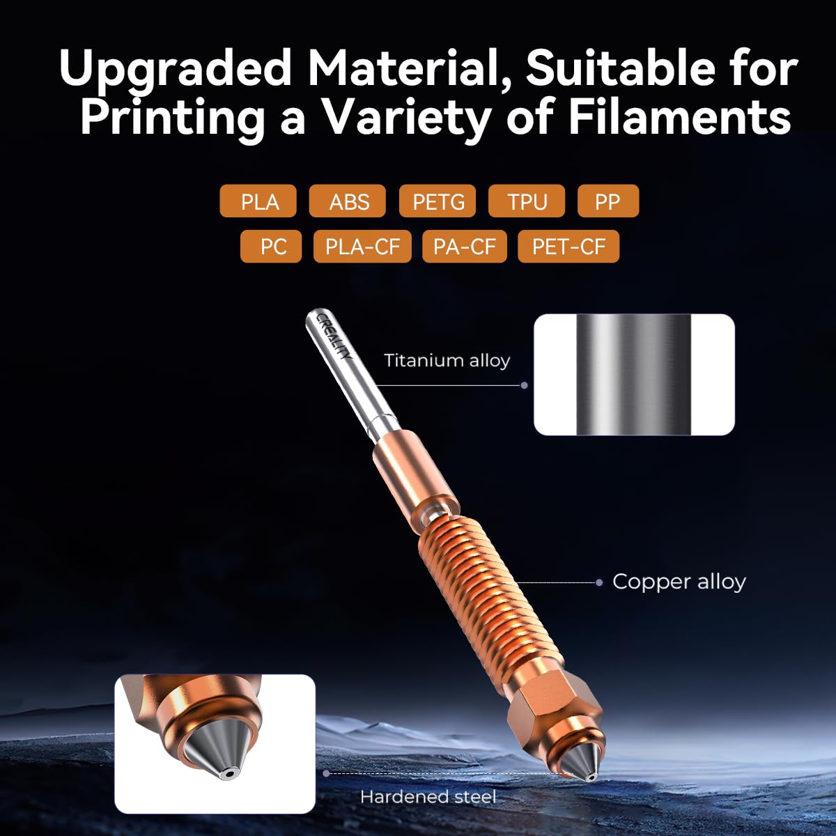 Creality Ender-3 V3 SE/KE Hote - High Flow Ceramic Hotend recension och pris