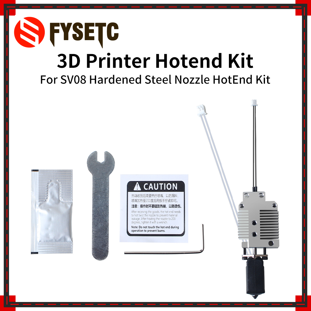 For SV08 Upgraded Hardened Ste - Hotend Assembly recension och pris