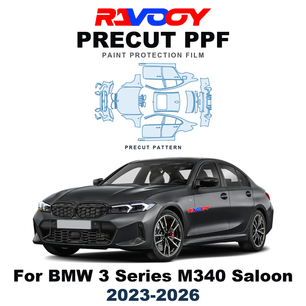 Precut PPF For BMW 3 Series M3 - Abs Filament recension och pris