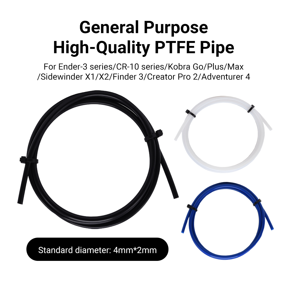 1M PTFE Tube 2x4mm MK8 Hot End - Tpu Filament recension och pris