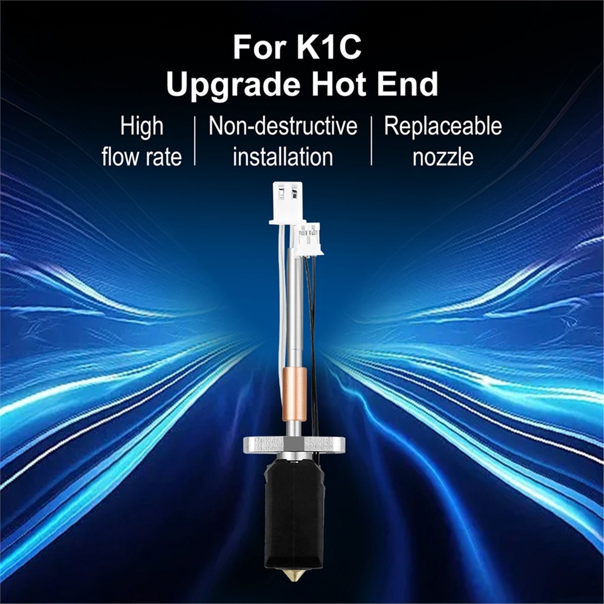 Upgrade Hotend Kit for K1C Hot - Hotend Assembly recension och pris