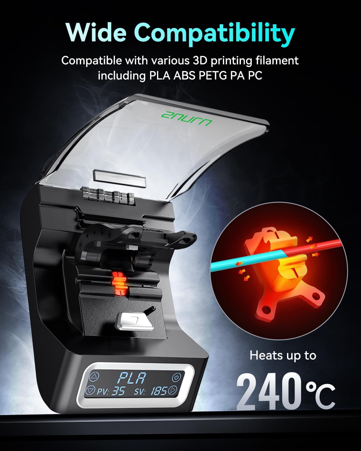 SUNLU FC01 Filament Connector  - Abs Filament recension och pris