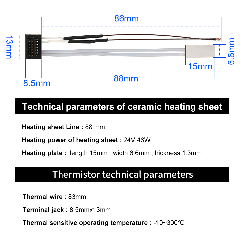 For Bambu Lab Hotend V2.0 V3.0 - Hotend Assembly recension och pris