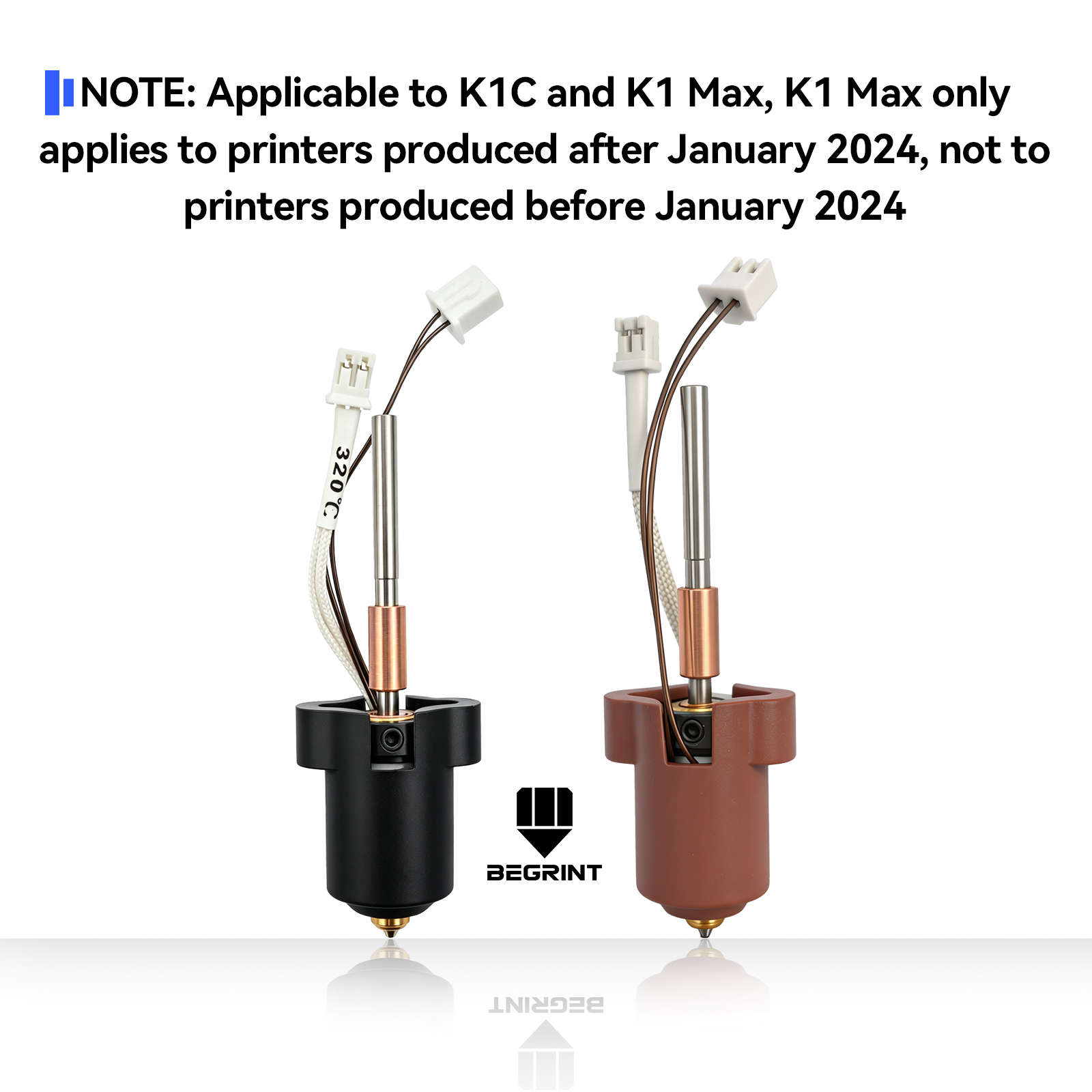 For Creality K1C K1 MAX Hotend - Hotend Assembly recension och pris