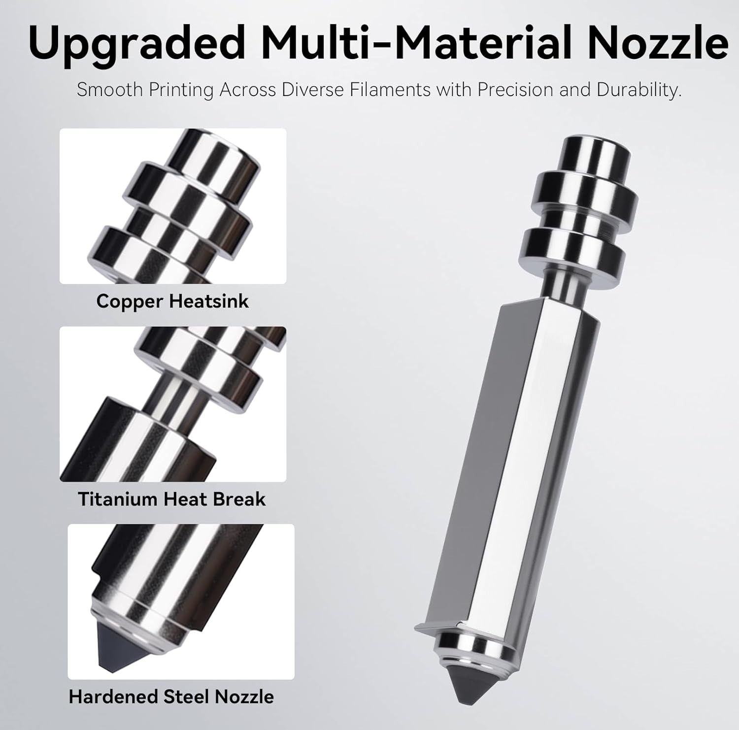 Hotend Bimetallic Nozzle Heati - Hotend Assembly recension och pris