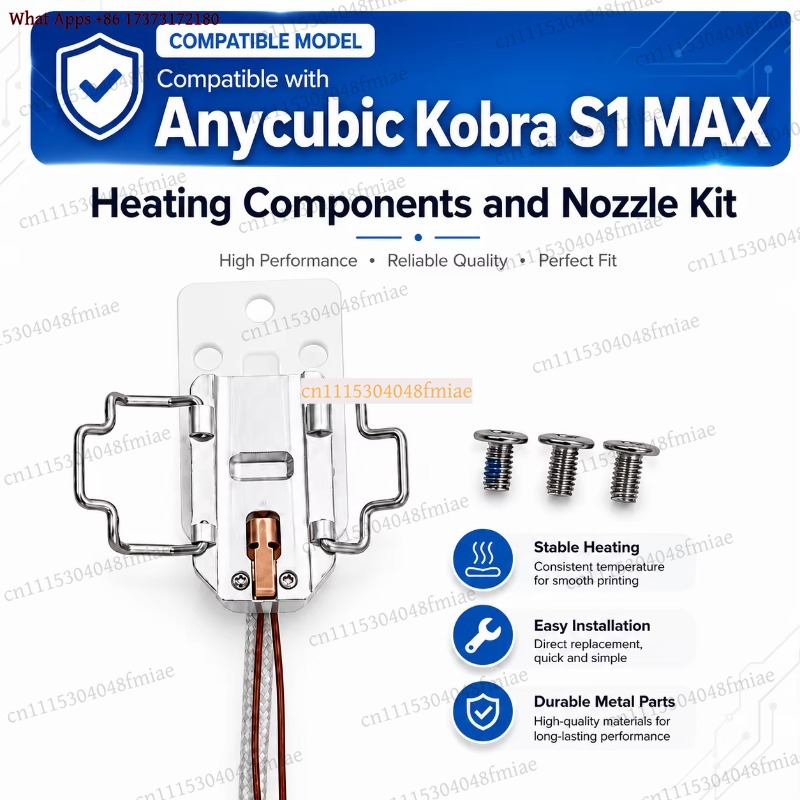 Anycubic Kobra S1 MAX Heating  - Hotend Assembly recension och pris