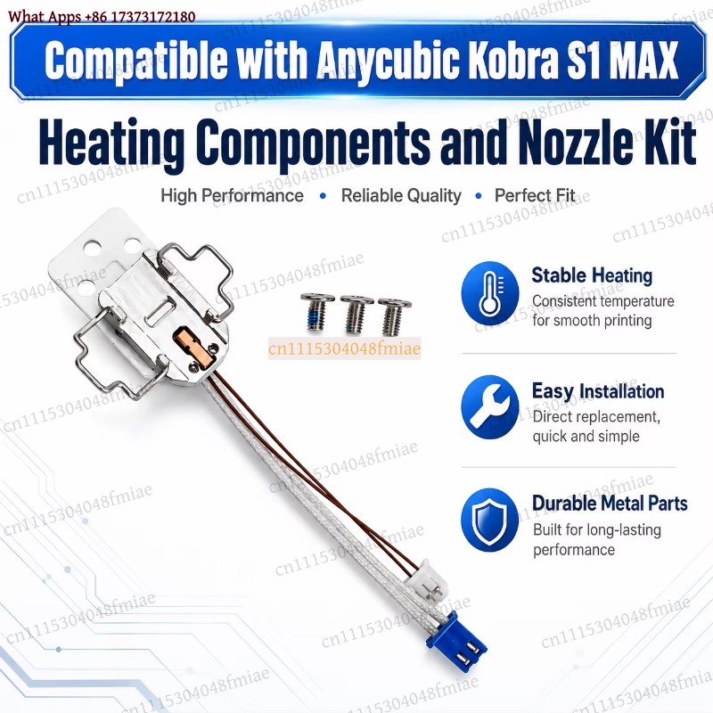 Anycubic Kobra S1 MAX Heating  - Hotend Assembly recension och pris
