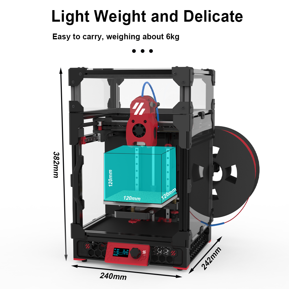 FYSETC Voron 0.2 R1 V1.1 Pro C - Corexy 3D Printer Kit recension och pris