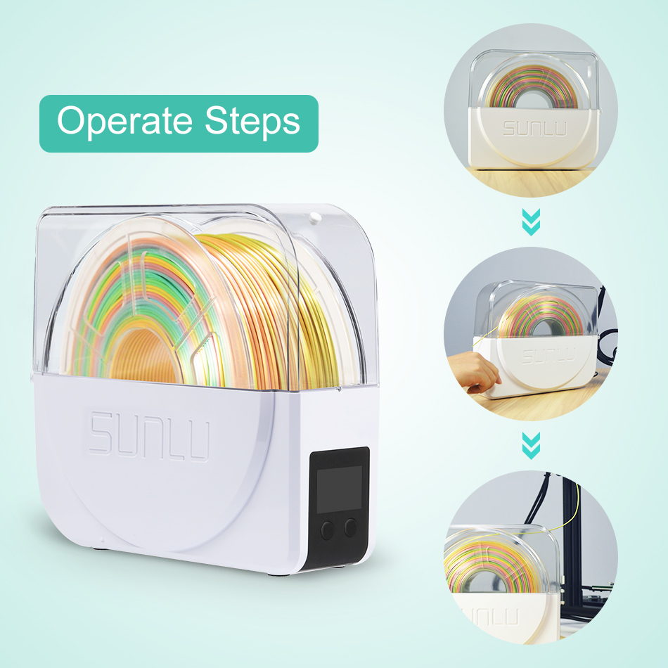 SUNLU Filament Dryer S1 Plus B - Filament 1.75 recension och pris
